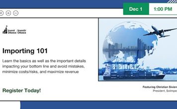 Hội thảo trực tuyến: Nhập khẩu hàng hóa vào Canada