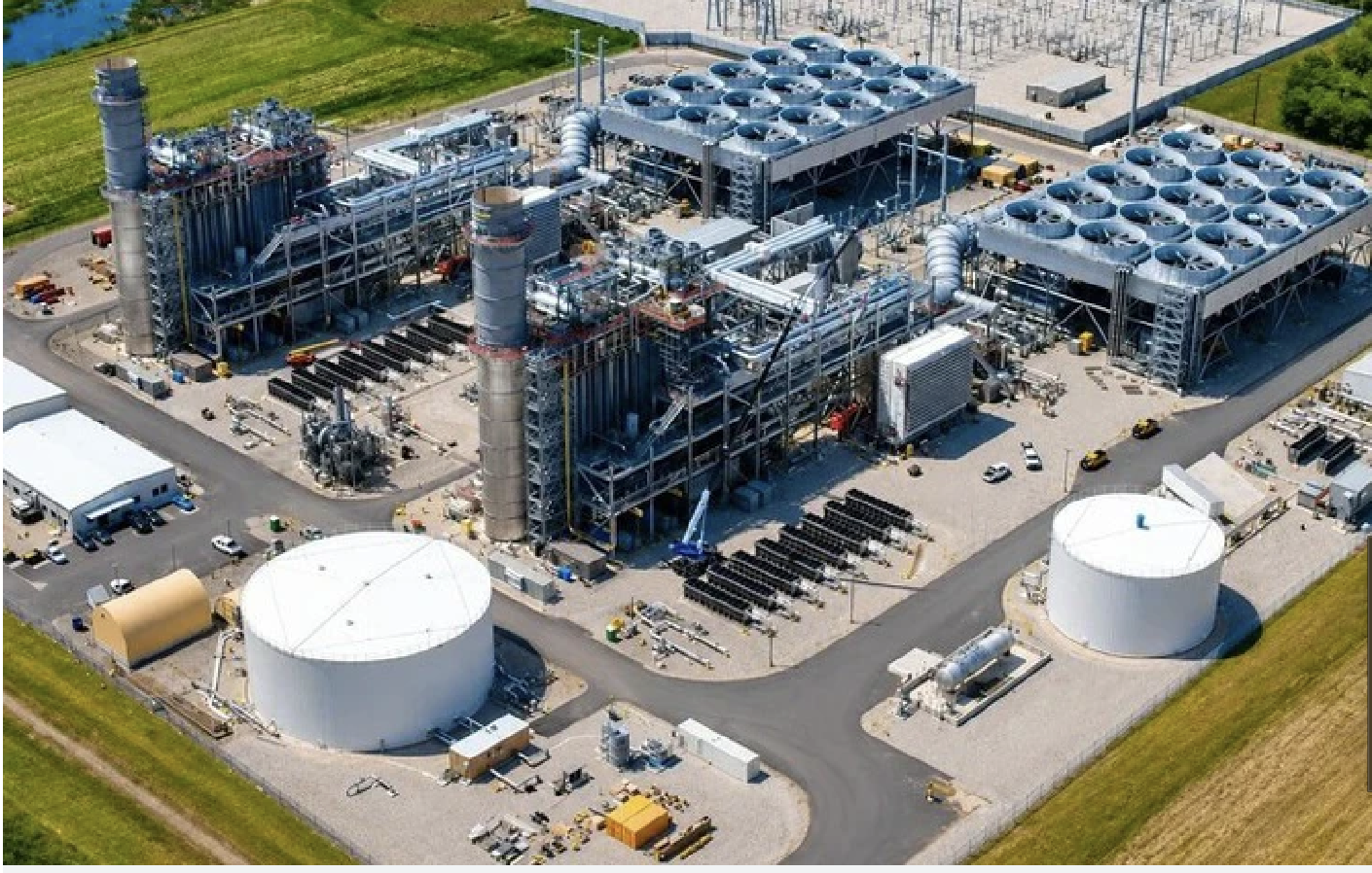 An aerial view of a U.S.-based project that will use fabricated mechanical products and equipment to be supplied by Vietnam's Dai Dung Corporation. Photo: Dai Dung