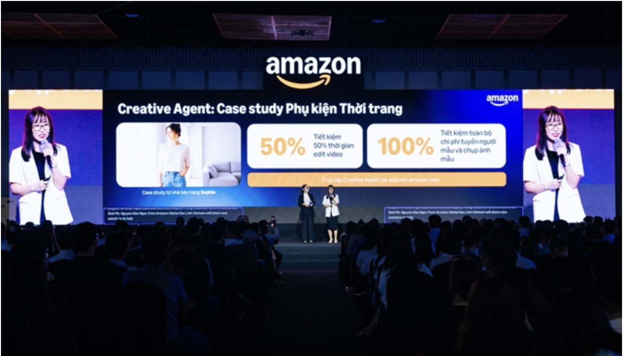 Many exporter join the Amazon Global Selling 2026 E-commerce Export Summit themed "Ready to Takeoff. Built for Global Success" held in HCM City on Tuesday. — Photo courtesy of Amazon Global Selling
