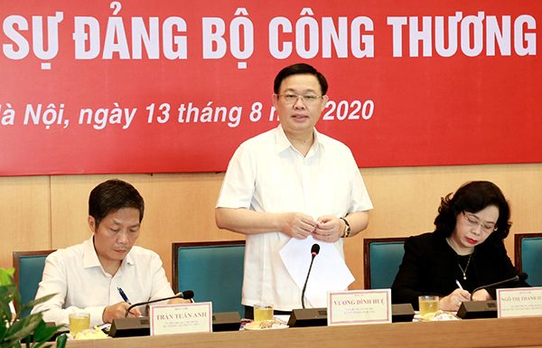 Ông Vương Đình Huệ: Đưa Hà Nội thành địa phương đứng đầu về thương mại điện tử