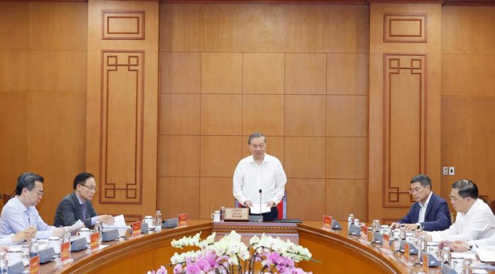 Tổng Bí thư Tô Lâm làm việc với Bộ Công Thương